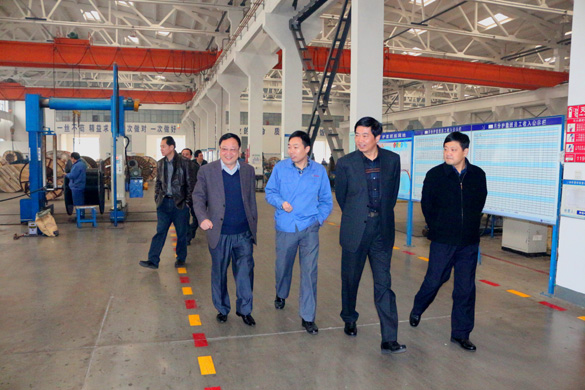 遼寧省縣域經(jīng)濟工作領(lǐng)導小組一行來上上集團考察