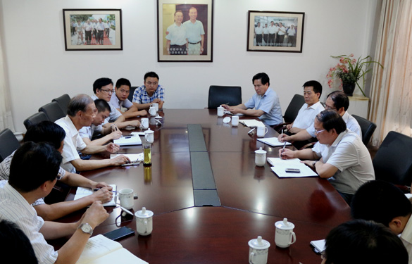 常州市副市長王成斌來上上集團調(diào)研