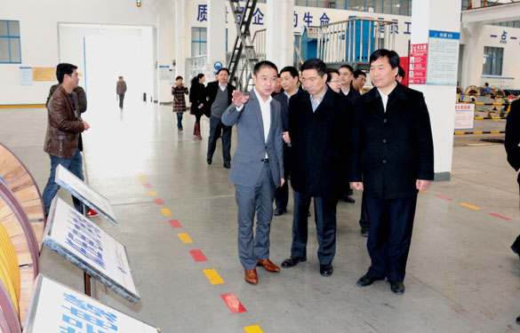 常州市高新區(qū)黨工委書記張東海一行來上上集團(tuán)調(diào)研