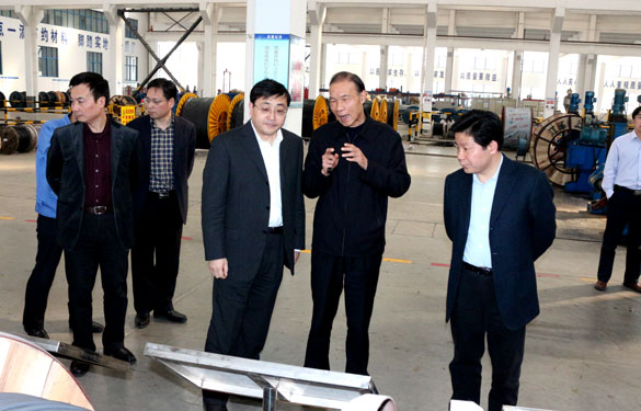 常州市委副書記、市政府黨組書記費(fèi)高云來上上集團(tuán)調(diào)研